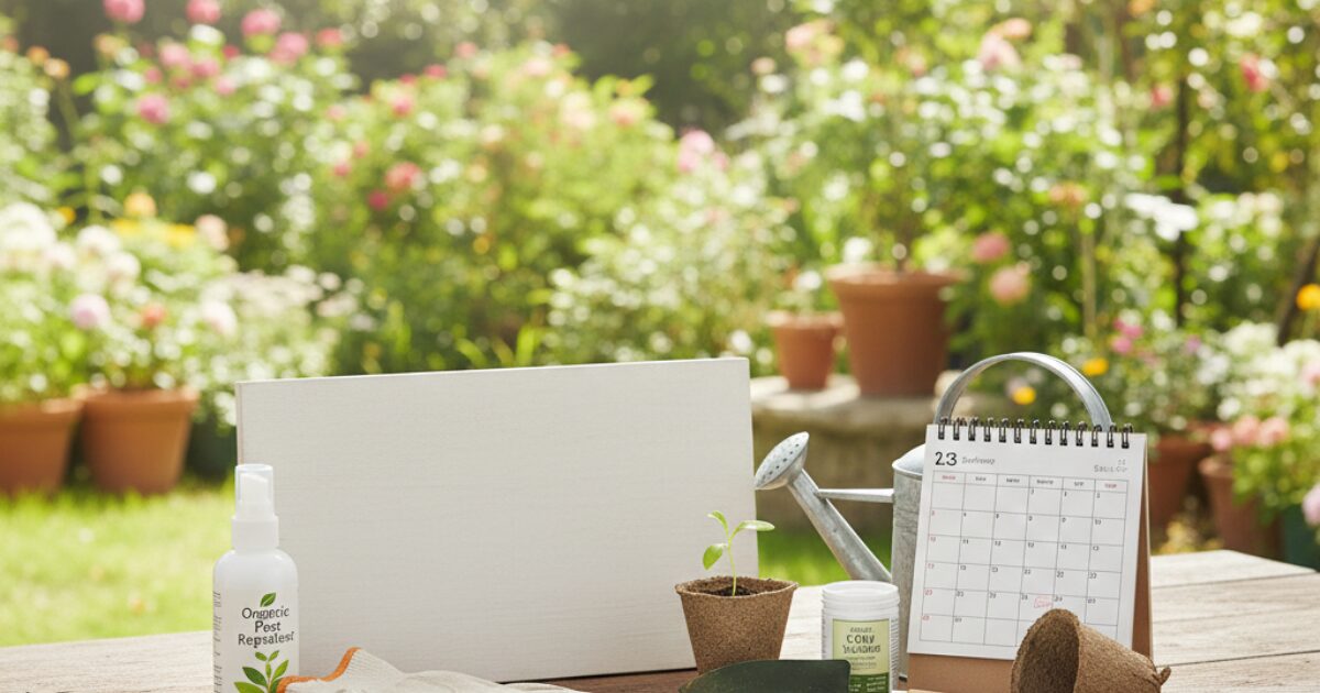家庭菜園のカレンダースケジュールイメージ図