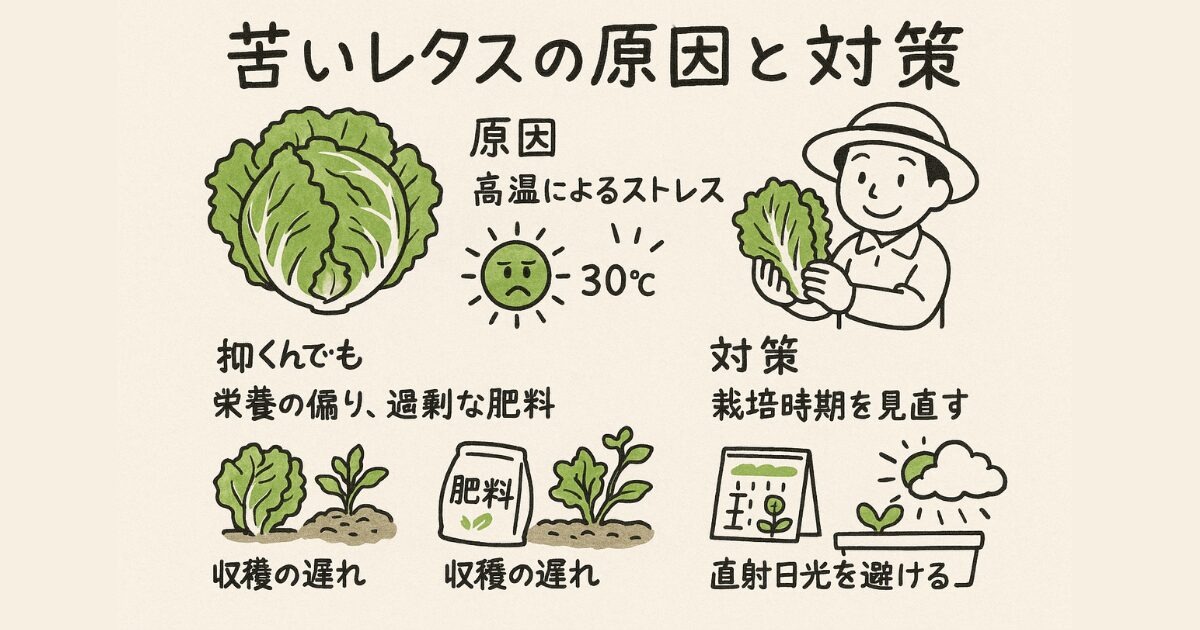 レタスの図解