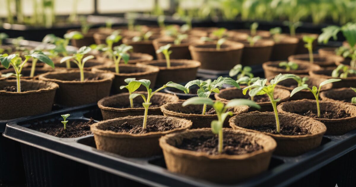 家庭菜園用の野菜苗の例