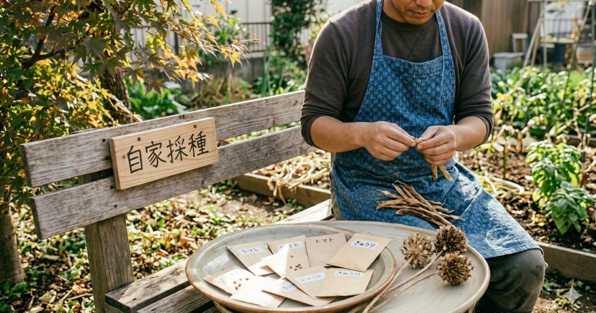 コスパ重視の家庭菜園のイメージ図