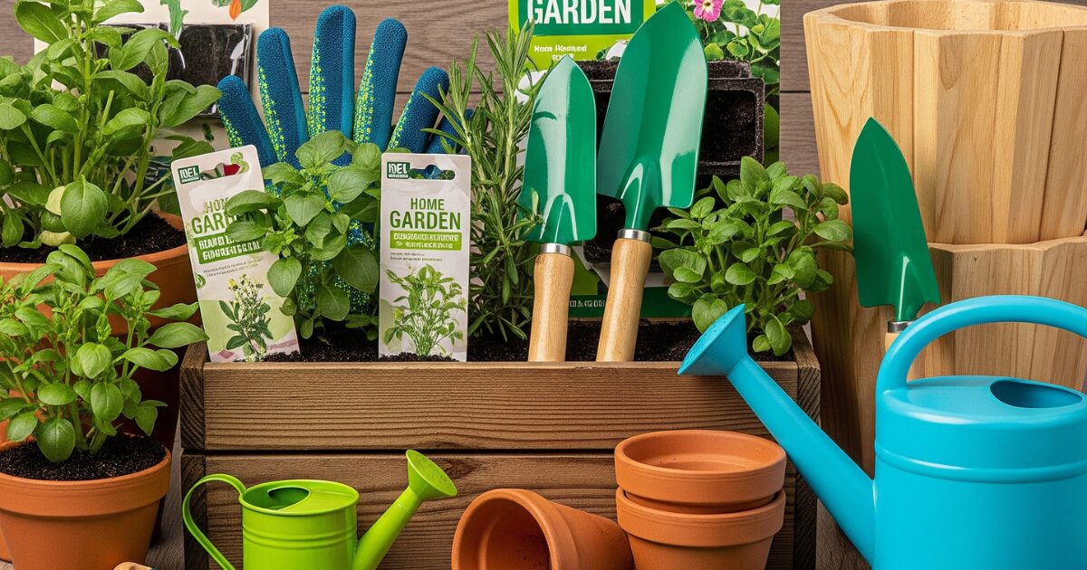 家庭菜園のグッズ一覧イメージ図