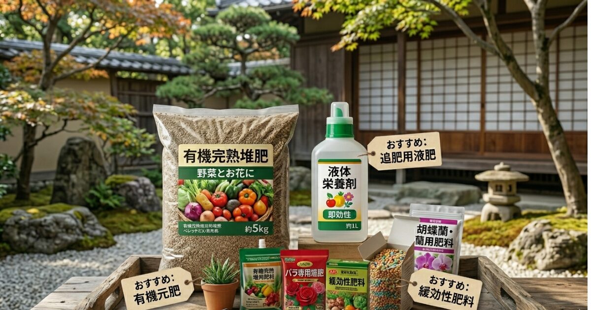 おすすめ肥料のイメージ図