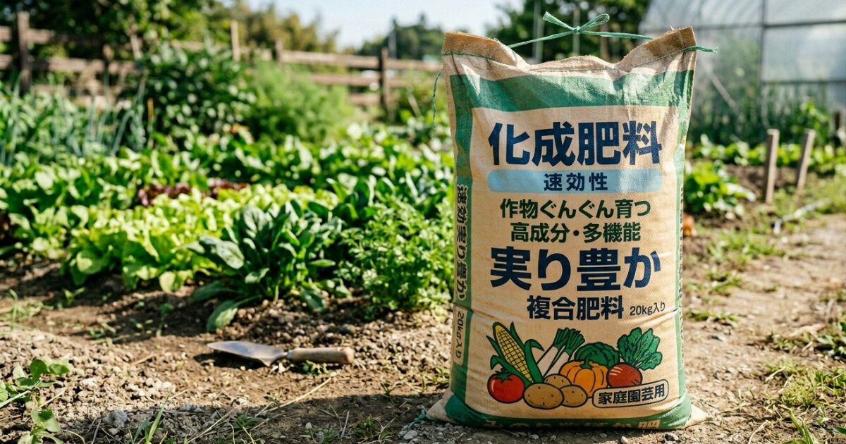 化成肥料のイメージ図