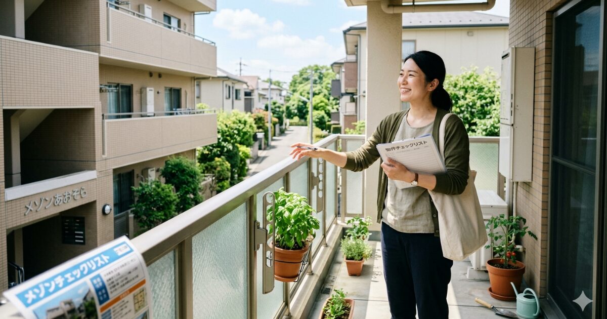 家庭菜園！賃貸で失敗しない物件選びのポイントのイメージ図
