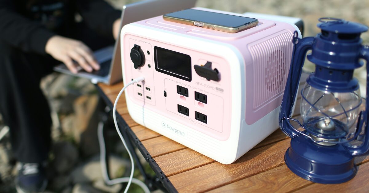 ポータブル電源の写真