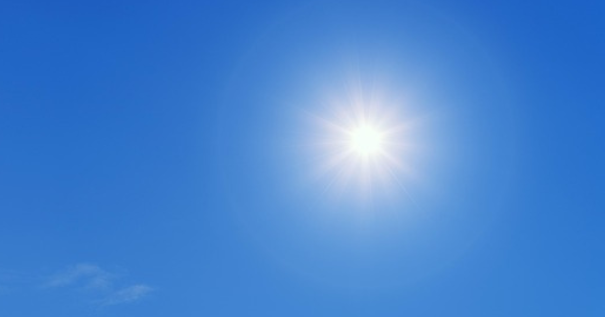 太陽の写真